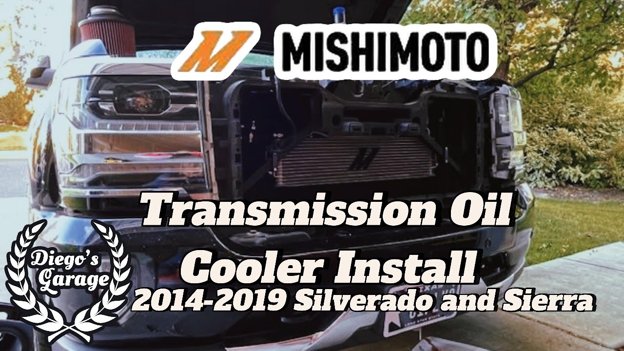 Mishimoto Transmission cooler install for 2014-2019 Silverado & Sierra