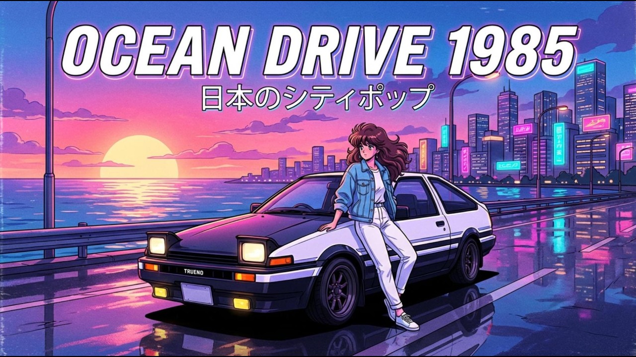 OCEAN DRIVE 1985 – 80s Japanese City Pop | 懐かしい日本シティポップ【Playlist 2】