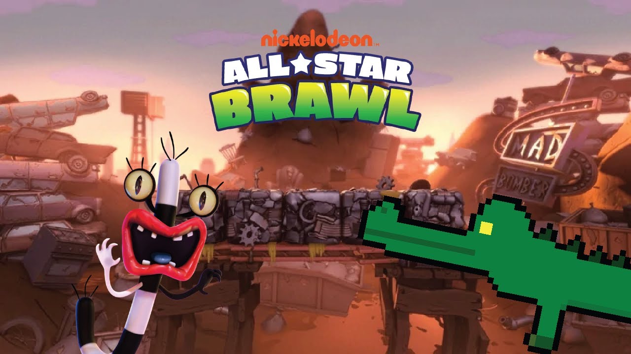 Nickelodeon All-Star Brawl - Arcade (Oblina) - In the Mood For Scaring