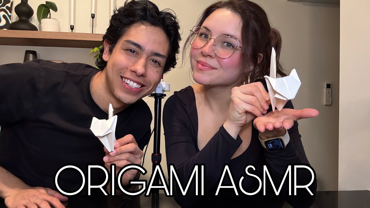 ASMR • Haciendo origami ft. Fernando Cabrera Studio 🤩 •