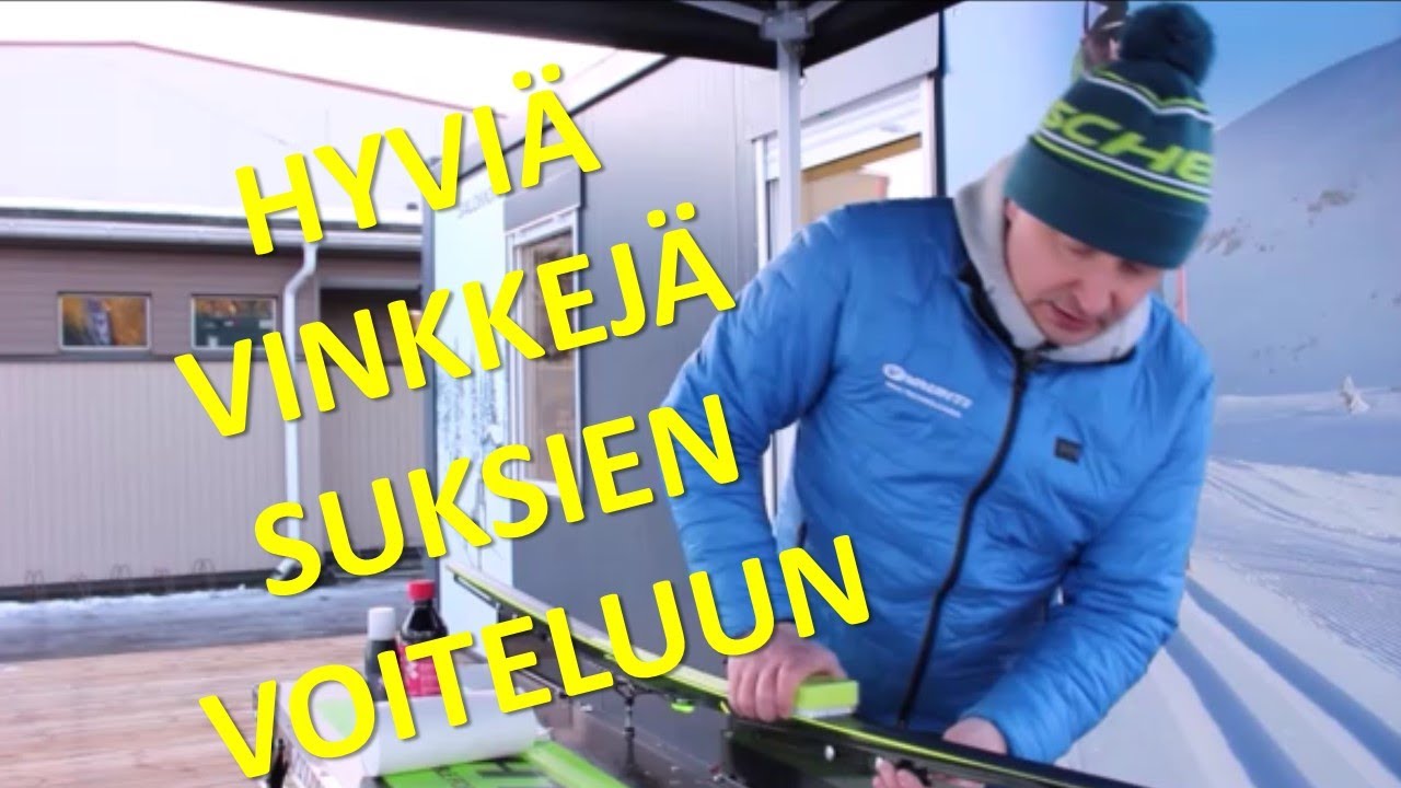 SKINI suksIen voitelu