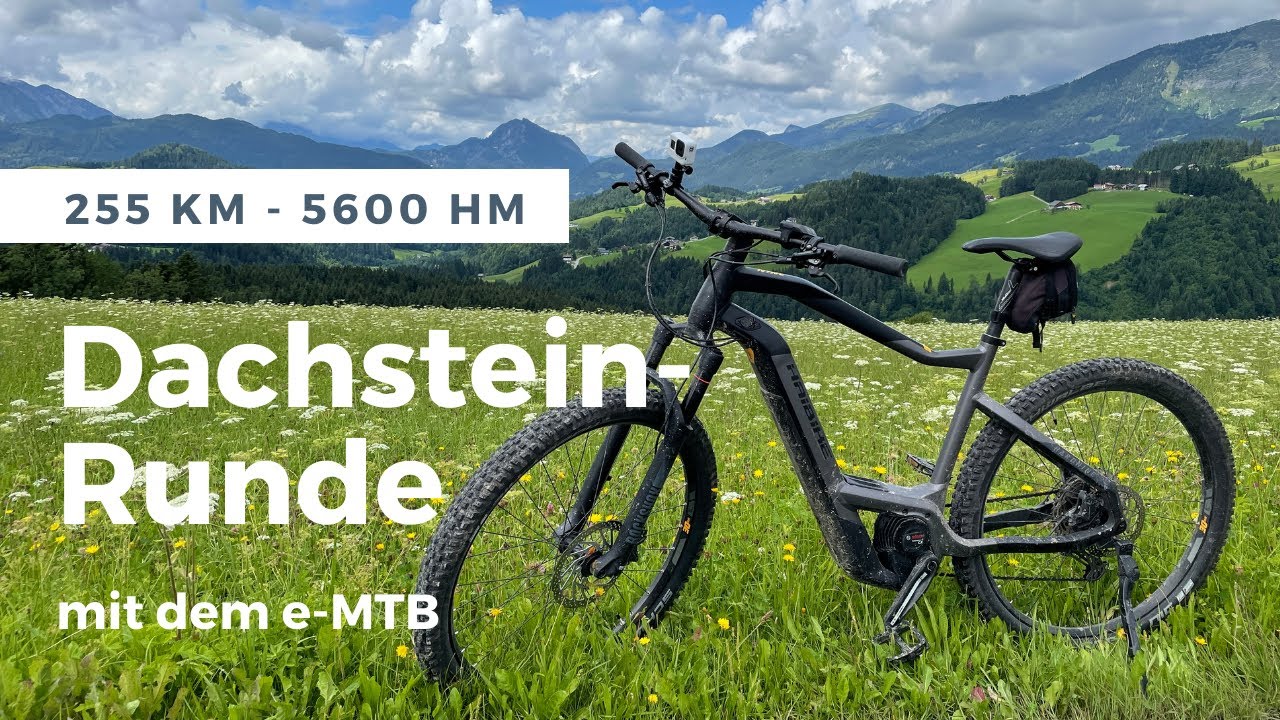 Dachsteinrunde Mountainbike [4K] (schwarze Variante)