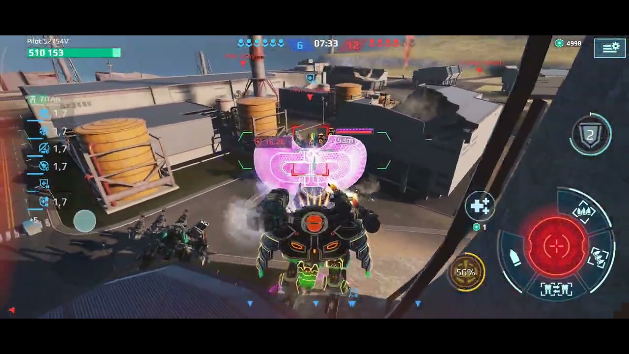 War robots test 
