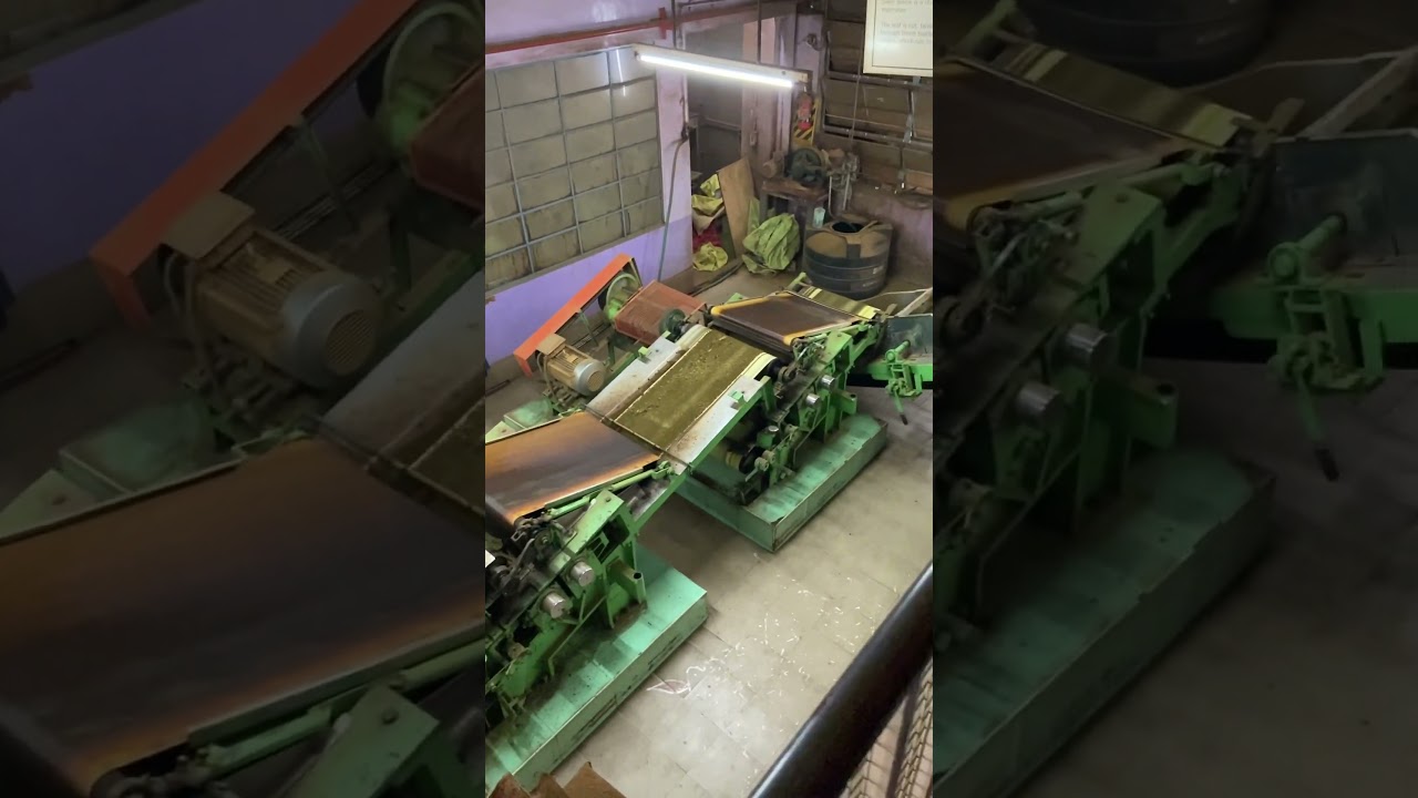 Tea factory # Processing of tea leaves # Machines #ooty