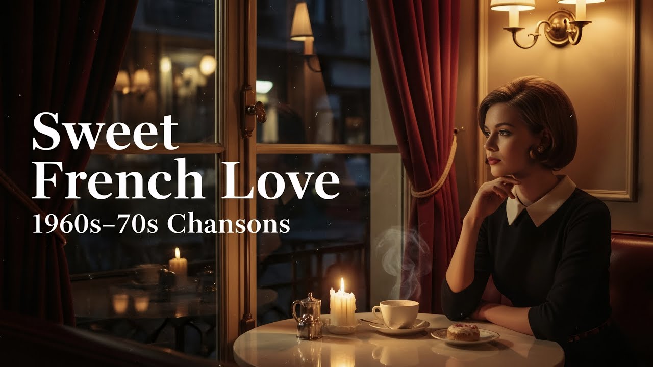 Relaxing French Love Songs (1960s–70s) | Cozy Evenings & Warm Romance