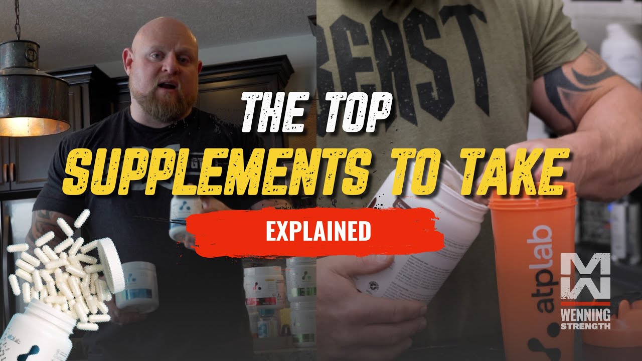 The BEST Supplements To Have At Home | MAXIMIZE Your Health And Recovery