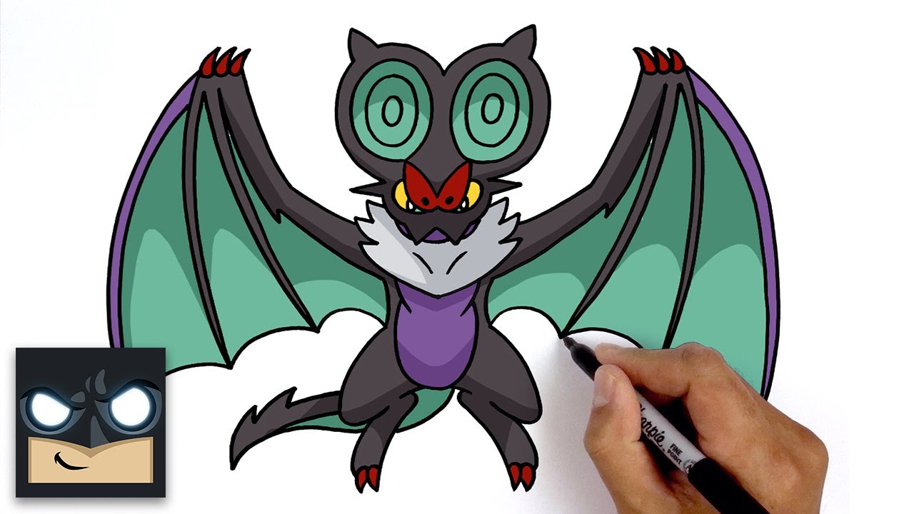 How To Draw Noivern | Pokemon