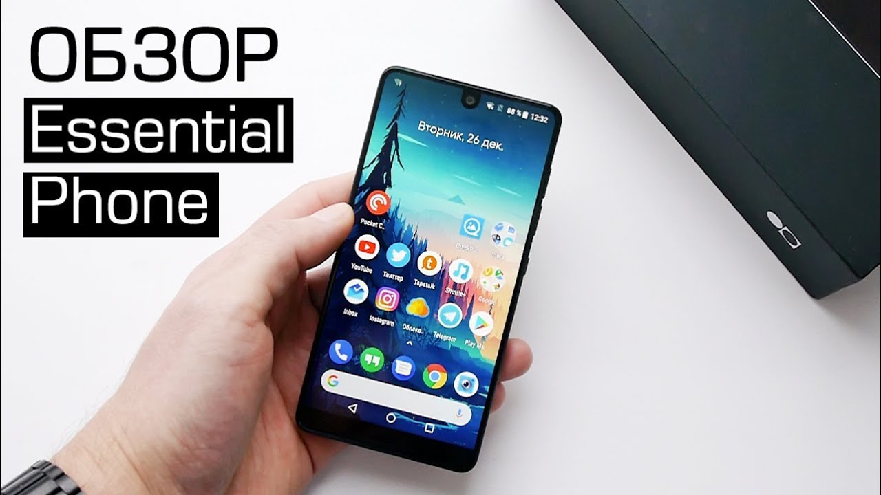 Обзор Essential Phone (PH-1) от создателя Android