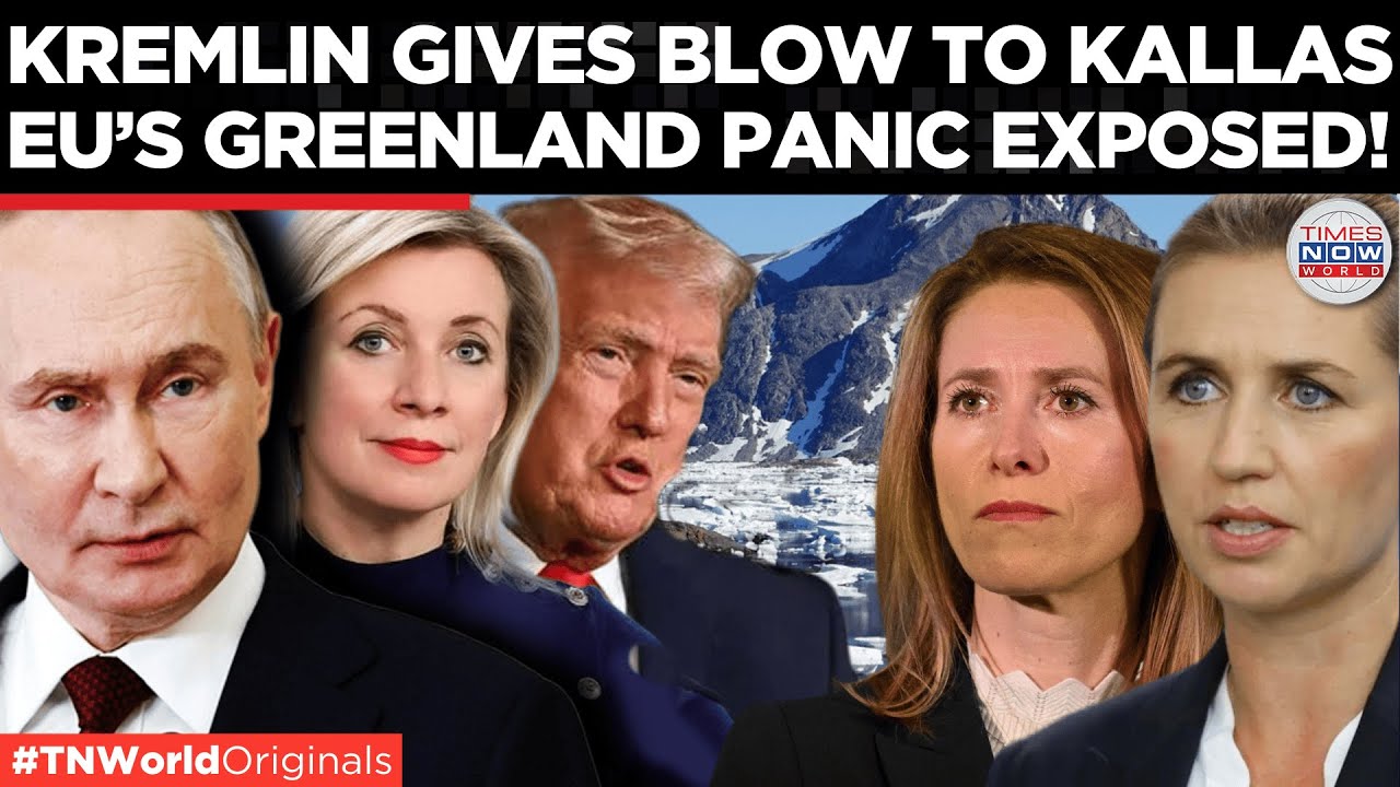 GREENLAND ROW EXPLODES: Kremlin Targets Brussels For Kosovo&rsquo;s Double Standards | Times Now World