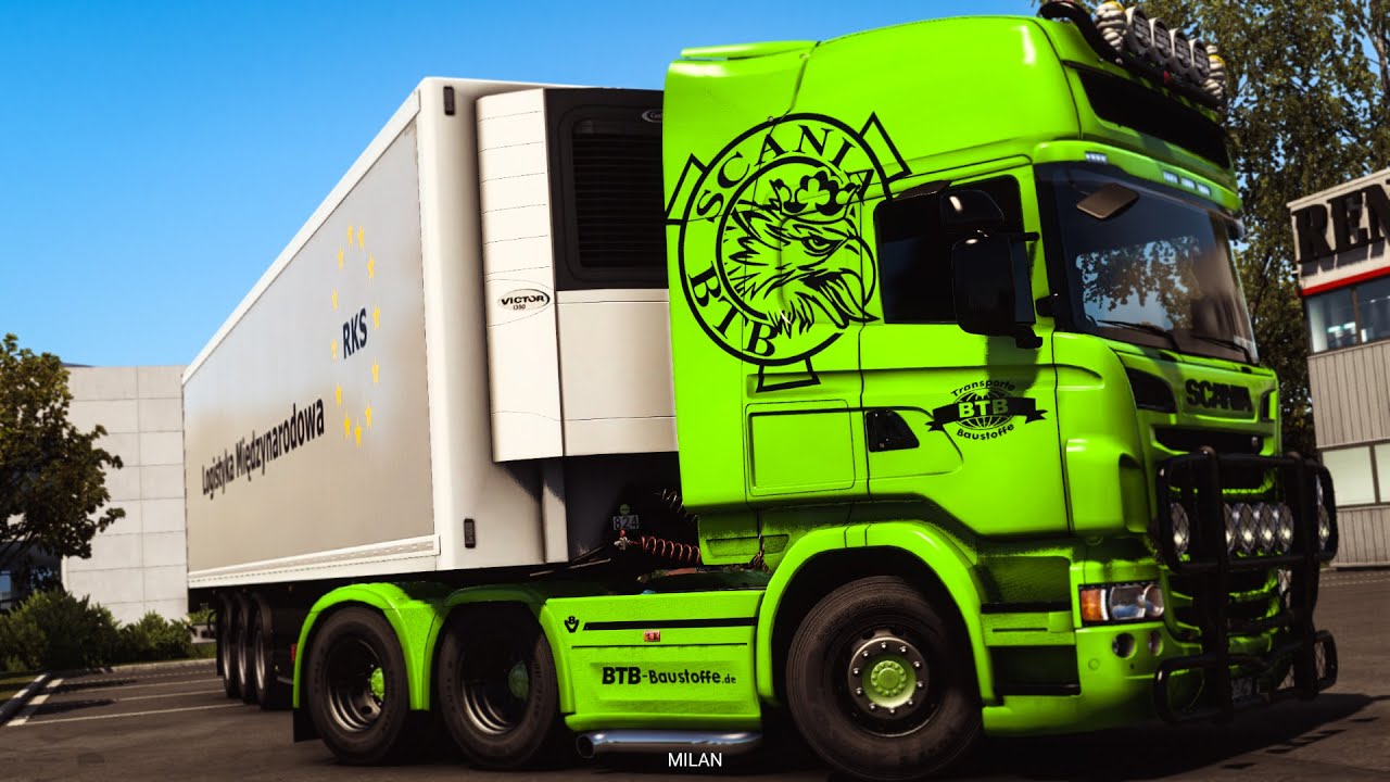 Refrigerated Trailer Sound - Euro Truck Simulator 2 Mod (Preview)