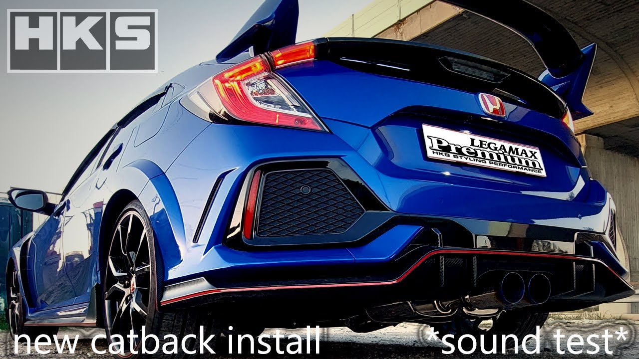 HKS Legamax Premium | FK8 *soundtest* OPF