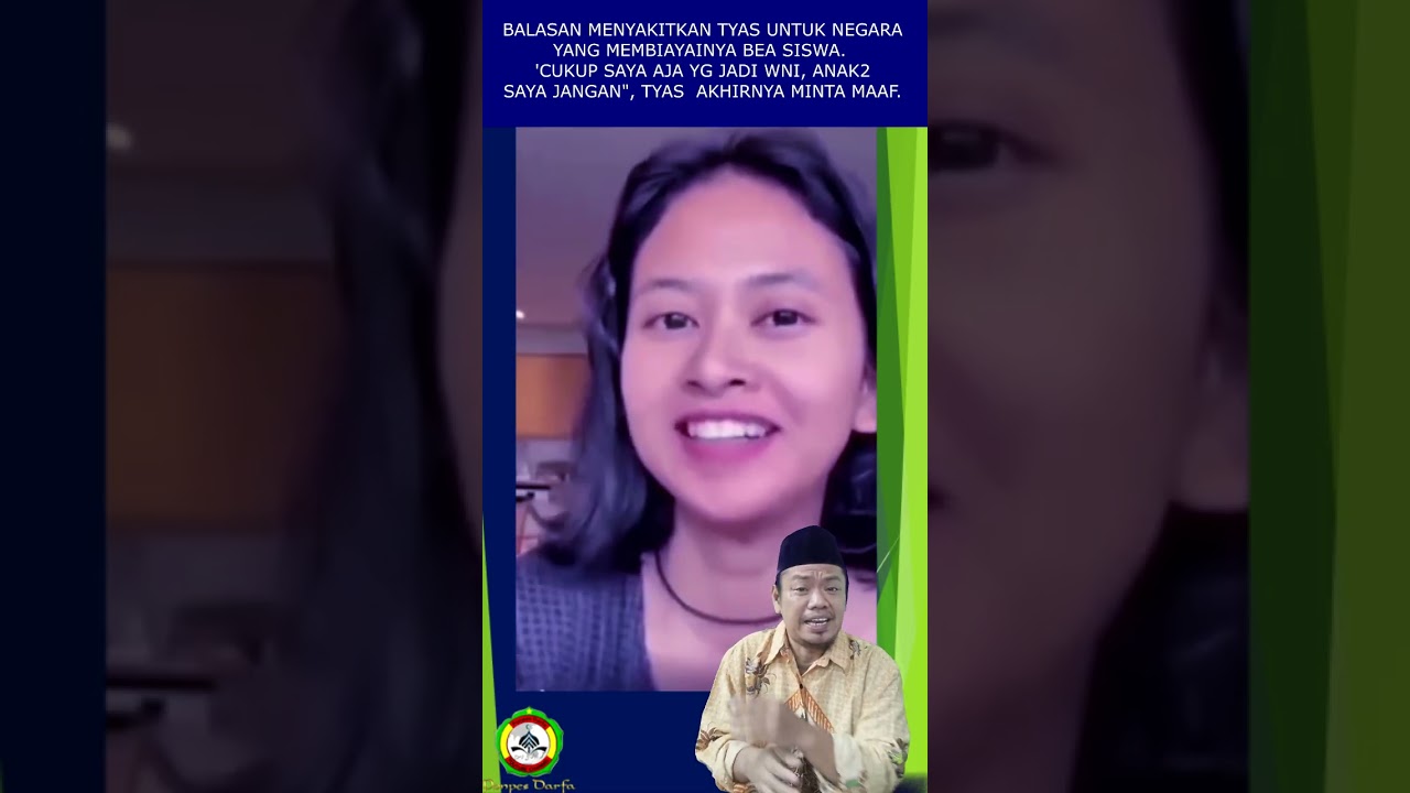 WNI ini, Tyas Namanya Katakan 
