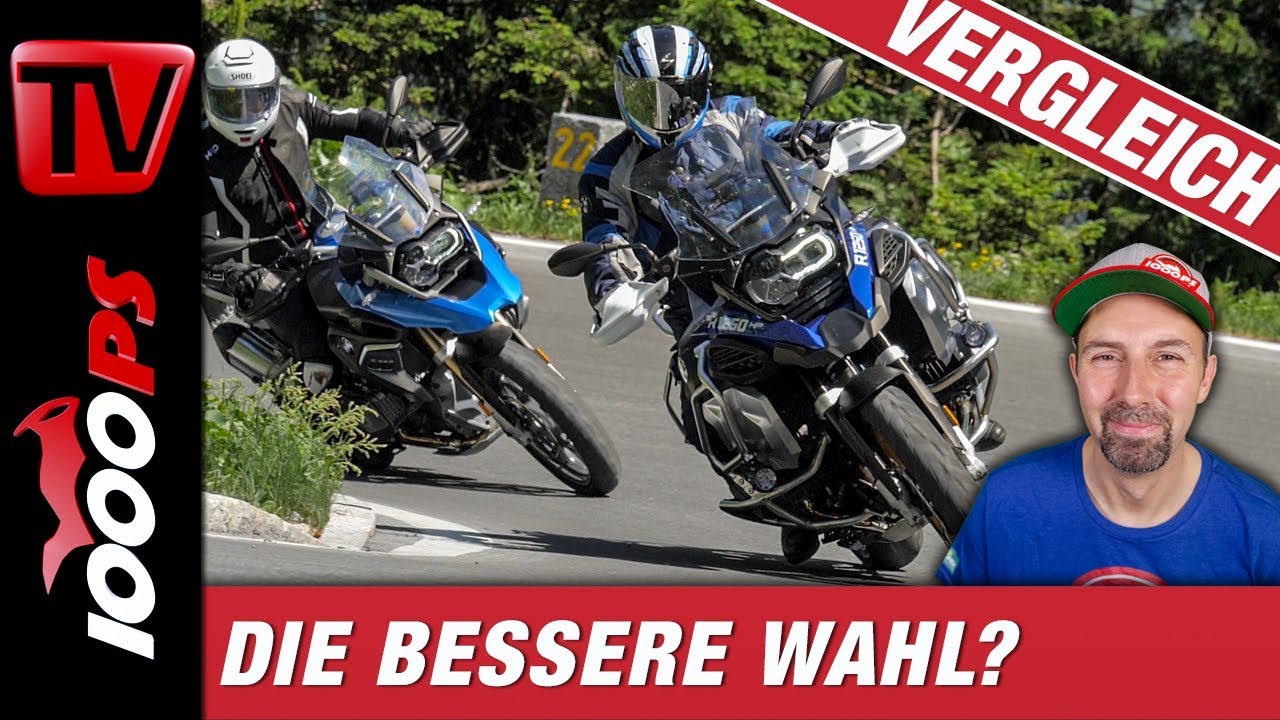 Alpenduell BMW R 1250 GS vs. R 1250 GS Adventure