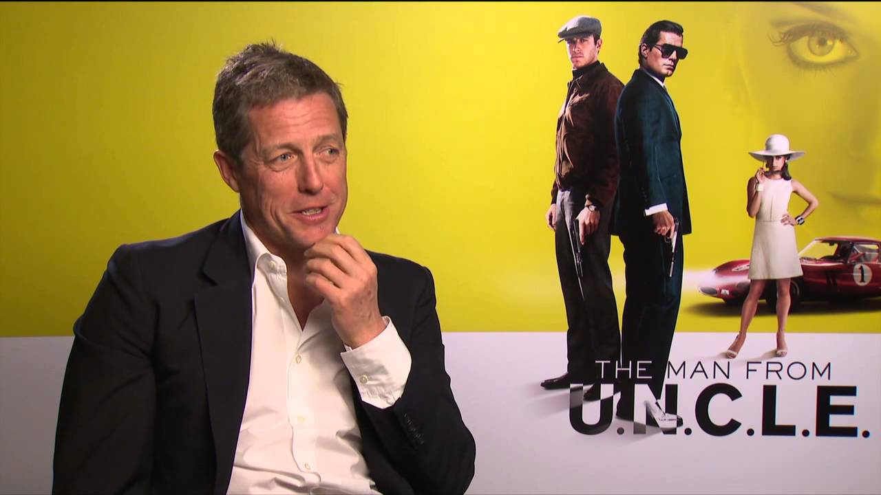 The Man from U.N.C.L.E.: Hugh Grant Official Movie Interivew | ScreenSlam