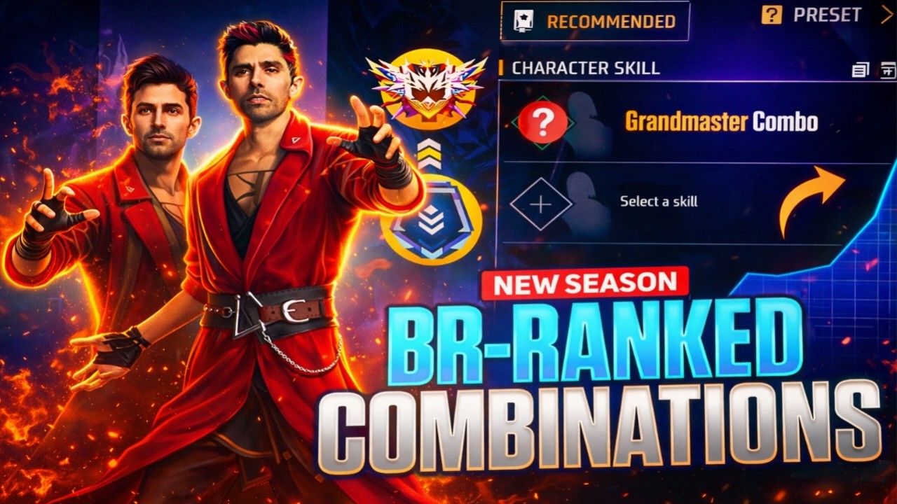 BR rank best character combination 2026 | Best Character character combination in Free Fire