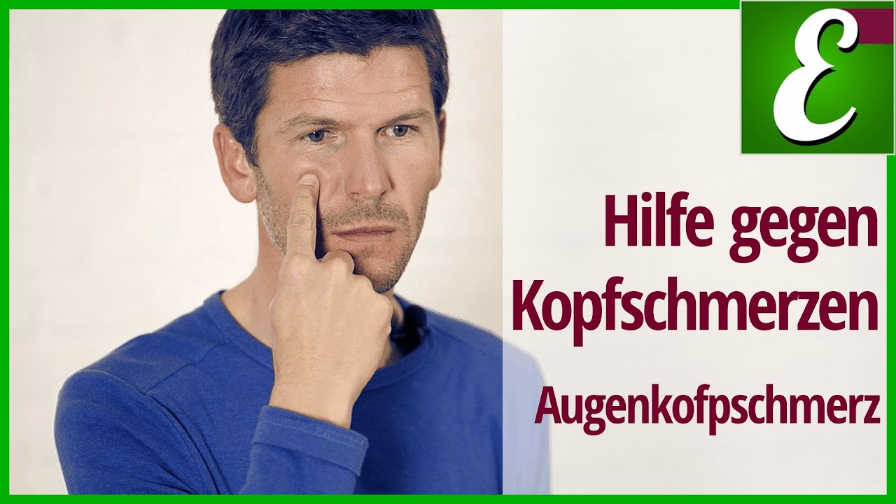 Hilfe gegen Kopfschmerzen — Augenkopfschmerz