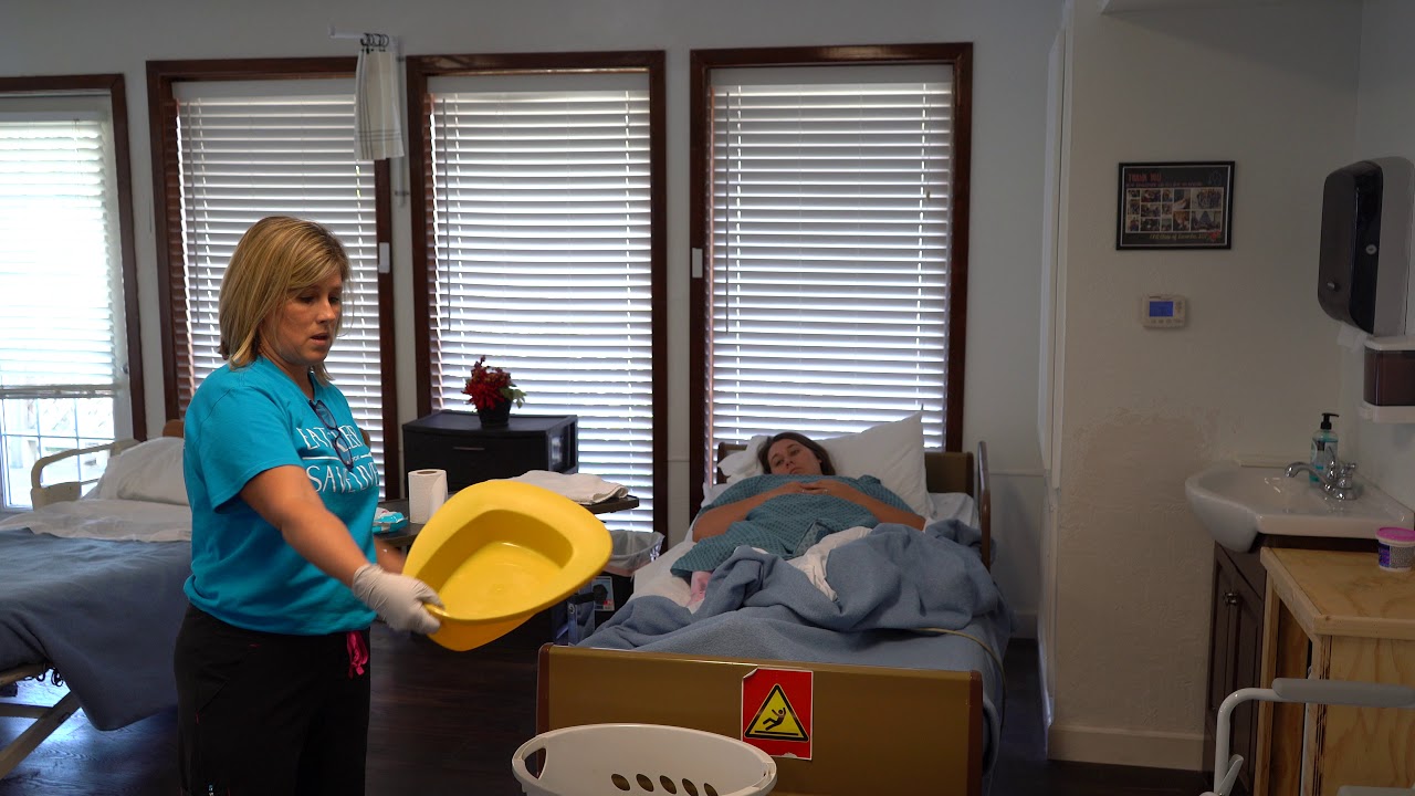 Assist with Bedpan