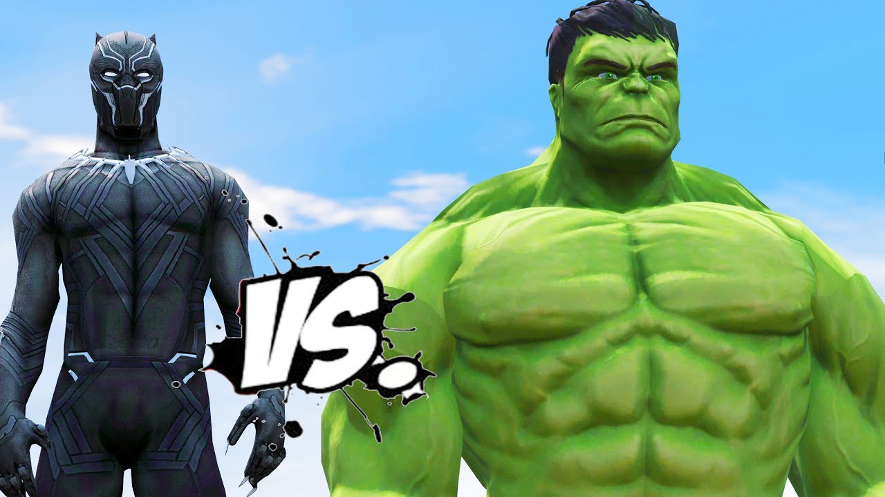THE HULK VS BLACK PANTHER - EPIC SUPERHEROES WAR