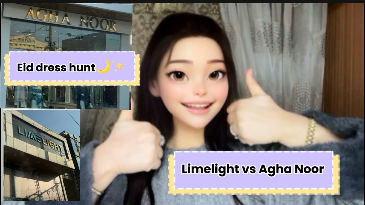 Eid Dress Hunt ✨ | Beautiful Finds from Limelight & Agha Noor🌙🛍️💯