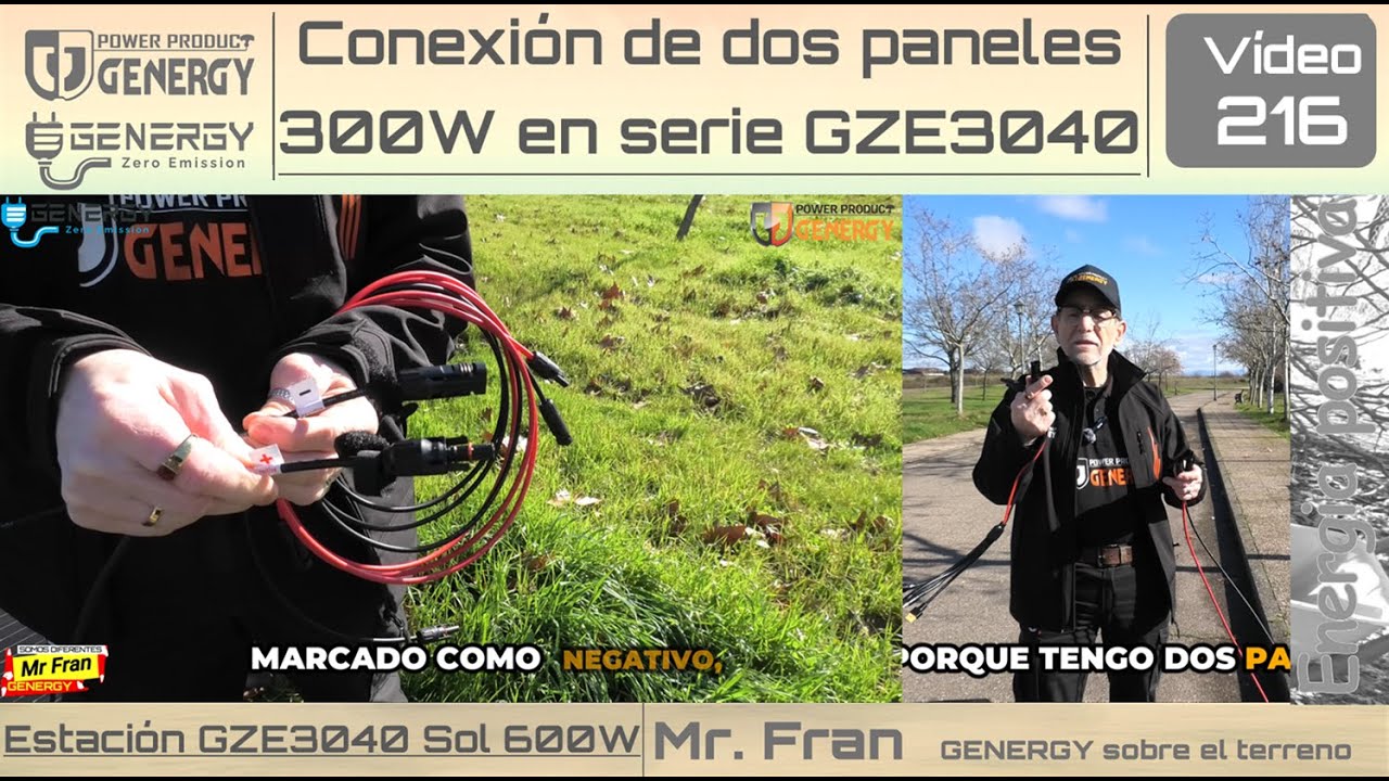 Conectar Paneles Solares en SERIE ☀️¡Evita pérdidas de energía! (Mejor rendimiento. Paneles de 300W)