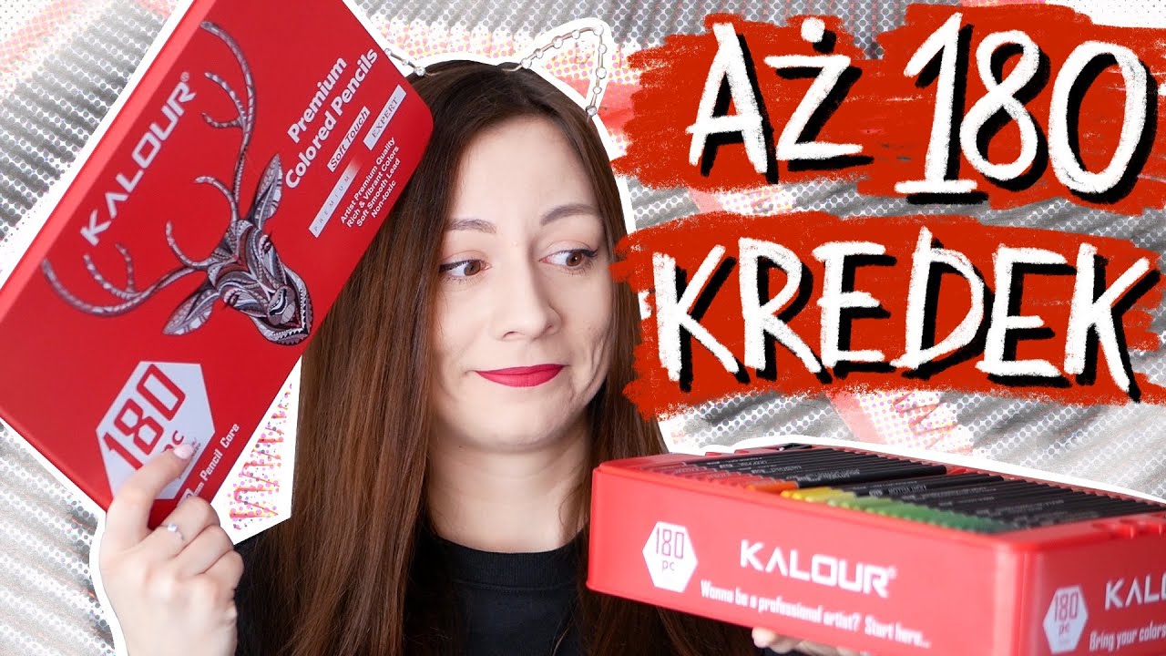 WRESZCIE testuję KREDKI KALOUR!