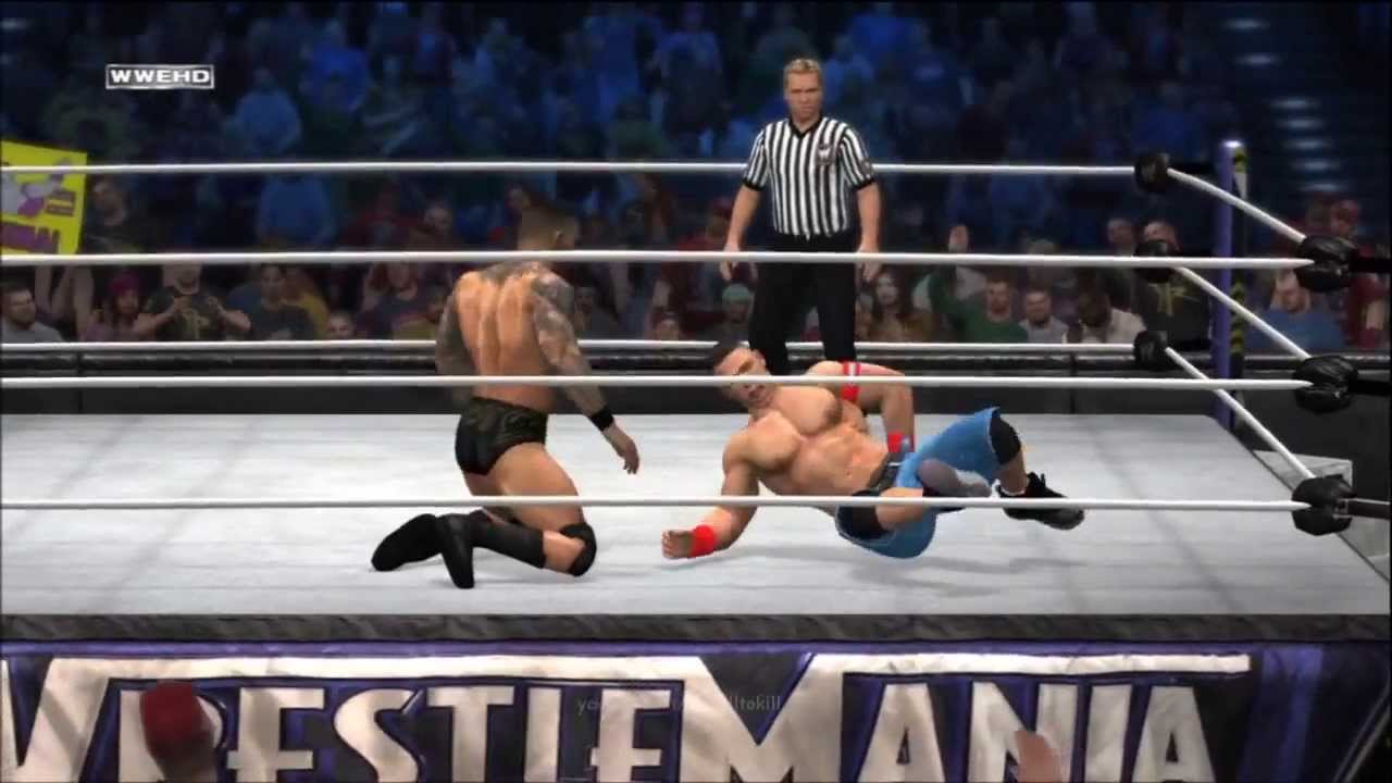 WWE 12 John Cena Vs Randy Orton Commentary