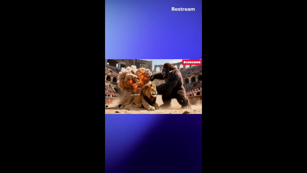 LIVE BEAST CLASH 🔴 KING KONG VS LION | Part 2