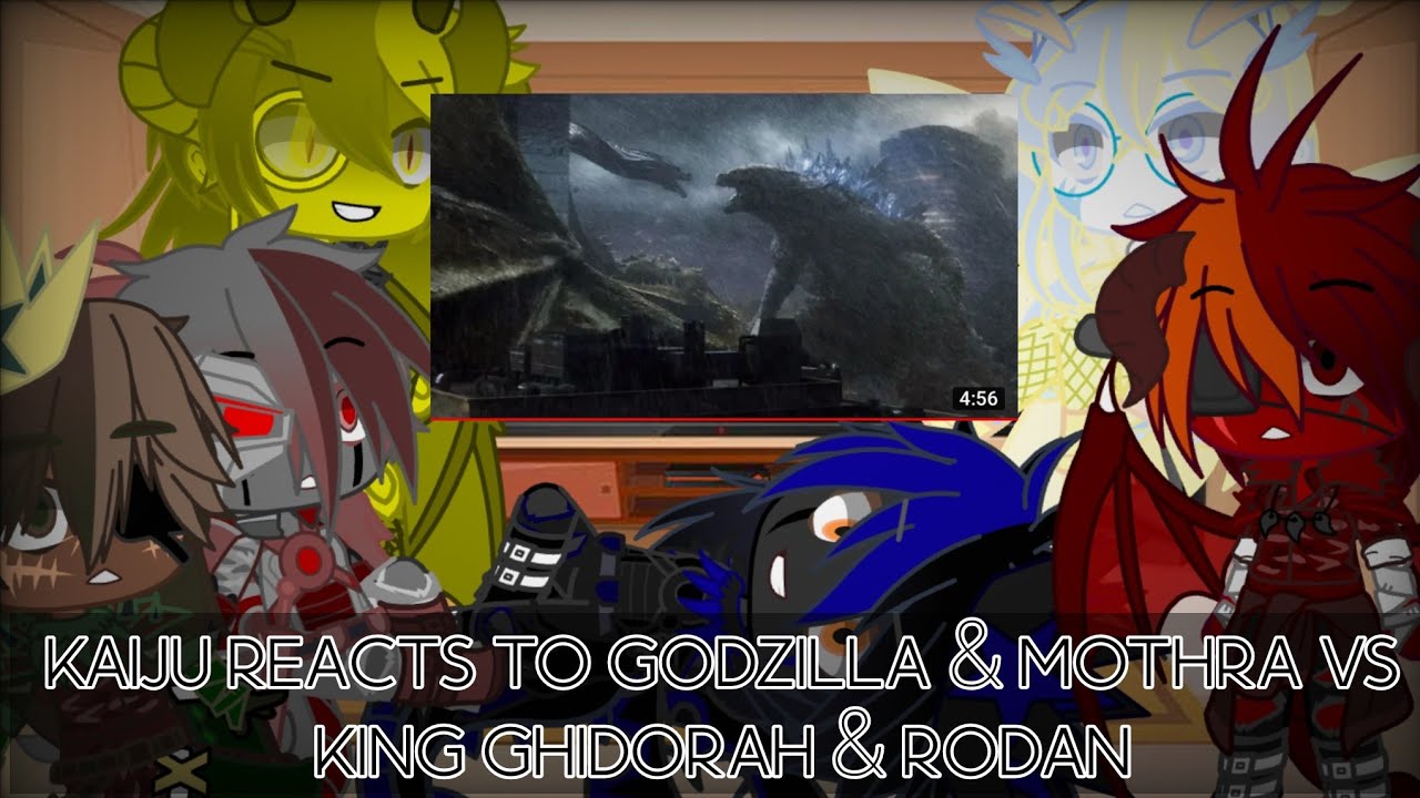 Kaijus Reacts to Godzilla & Mothra vs King ghidorah & Rodan || old video ||