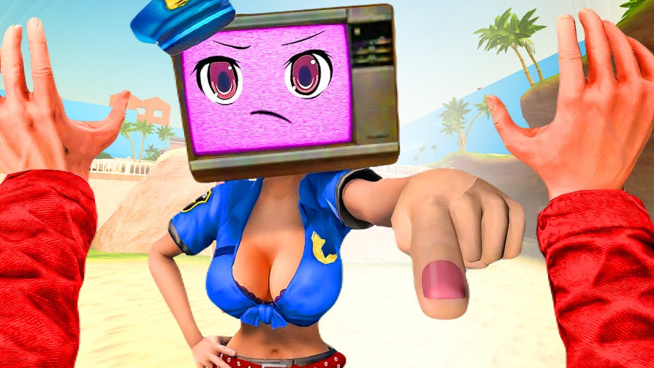 TV WOMAN NEW LOVE STORY 5 | TV Man Saves TV Woman in Garrys Mod