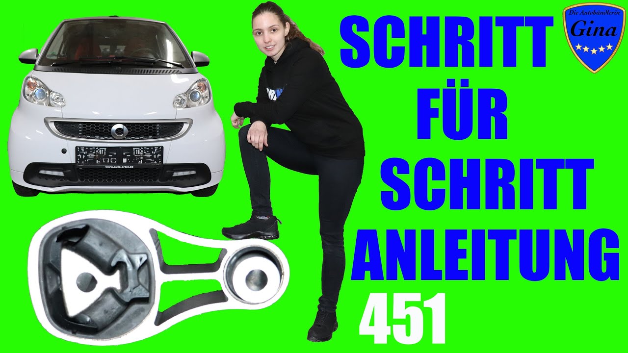 SMART 451 🔹 MOTORLAGER / PENDELSTÜTZE WECHSELN / TAUSCHEN 🔹 SCHRITT FÜR SCHRITT ANLEITUNG 🔹 TUTORIAL