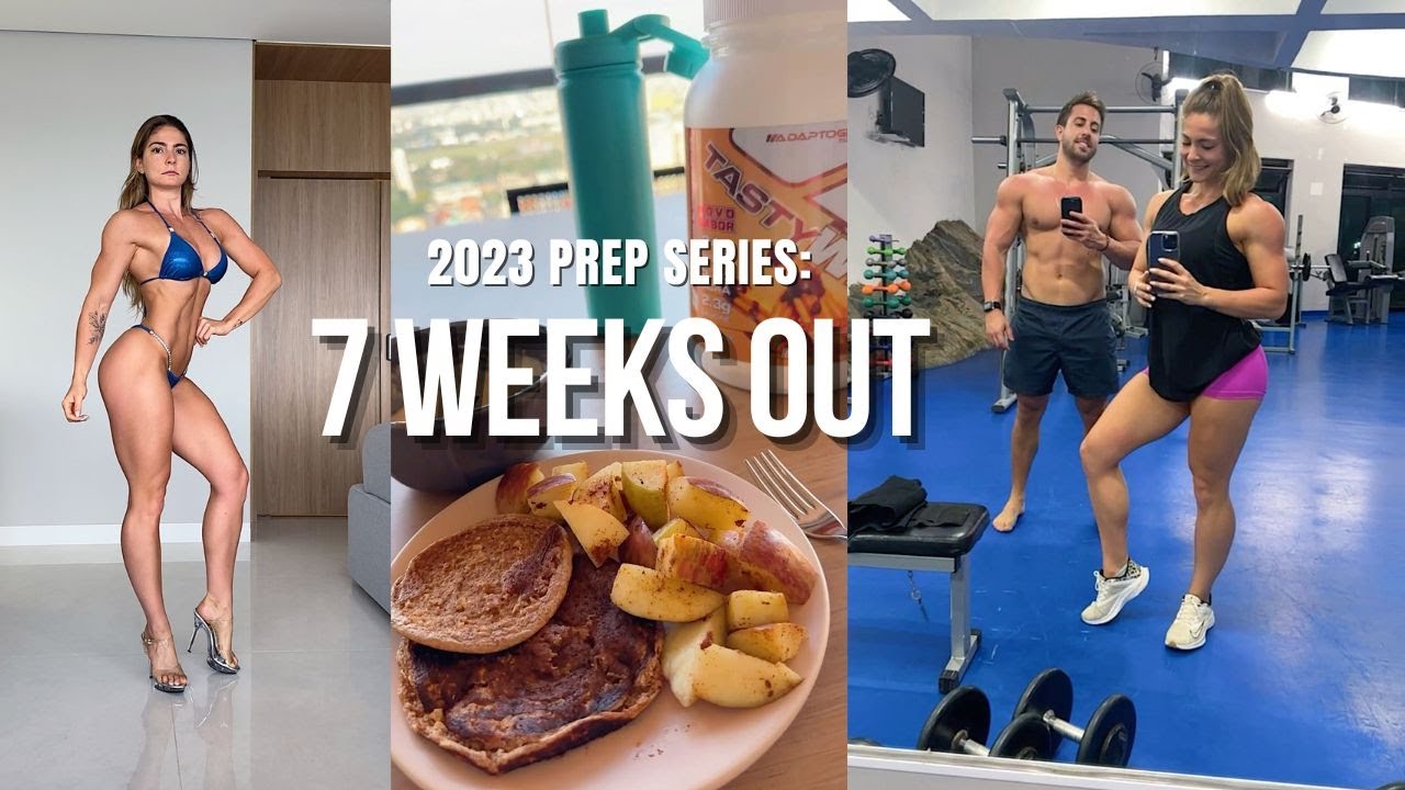 7 SEMANAS PARA O CAMPEONATO | MINHA ROTINA, DIETA E TREINO PARA COMPETIR! | PREP SERIES 2023