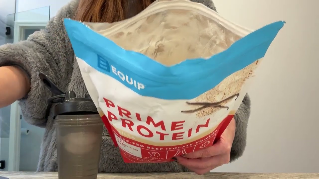 Equip Foods Prime Protein Powder- 3 things I like best about this!