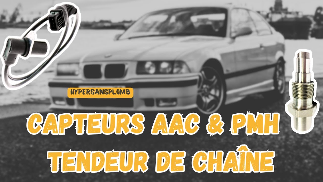 Remplacer les Capteurs arbre à came et vilebrequin et tendeur de chaine sur BMW E36