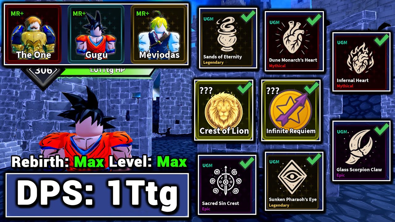 I unlocked everything & reached MAX DPS in the new 7 Deadly Sins Update in Arise Crossover | Roblox