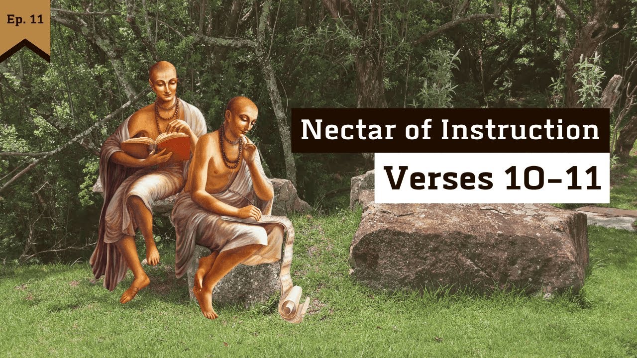 [Nectar of Instruction – Ep. 11] Verses Ten and Eleven | HG Tattvavit dāsa