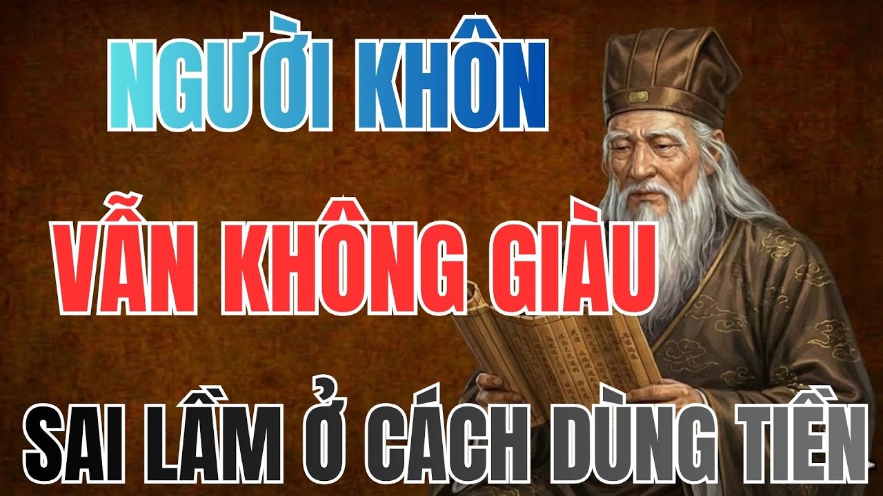 NGƯỜI KHÔN NHƯNG KHÔNG GIÀU - Cổ Nhân Dạy Sai Lầm Ở Cách Dùng Tiền | Bài Học Cổ Nhân