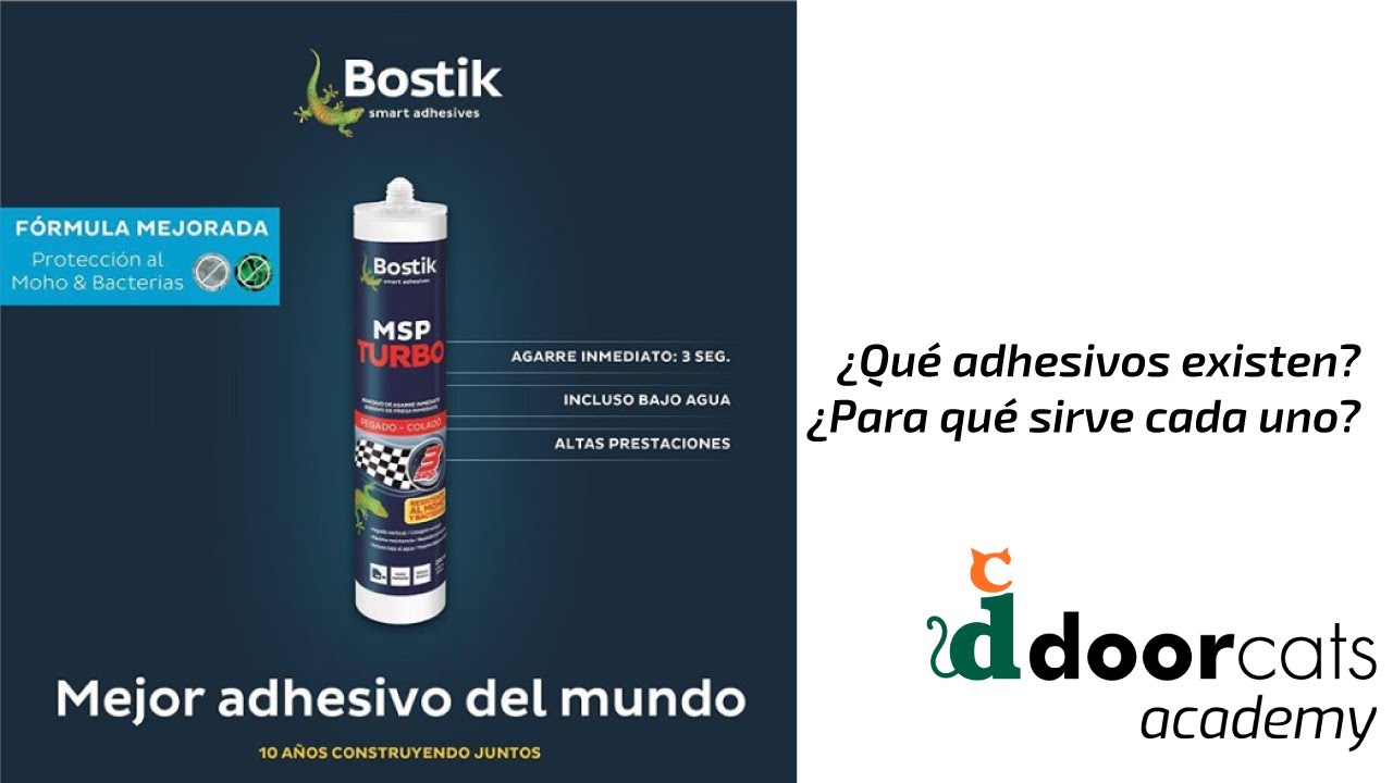 Adhesivos con Bostik en Doorcats Academy
