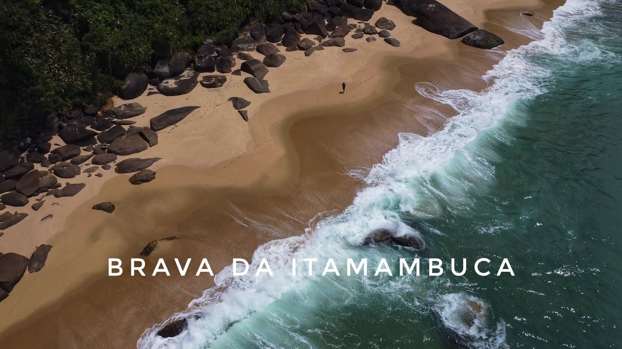 A Praia mais Perigosa de Ubatuba.Ep.19 🏖️ Brava da Itamambuca 📌 #praiabrava #praiaperigosa #ubatuba