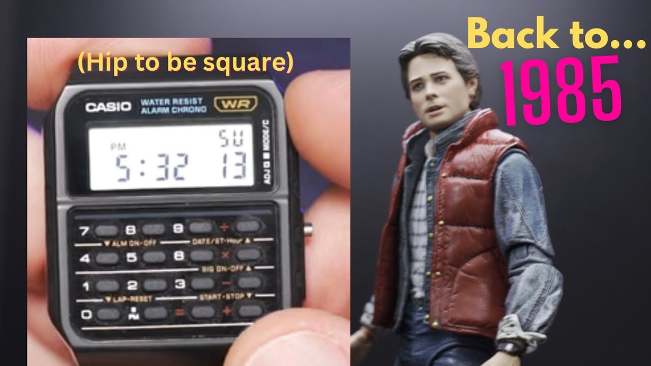 CASIO-Welcome to the Future - The Casio CA-53W