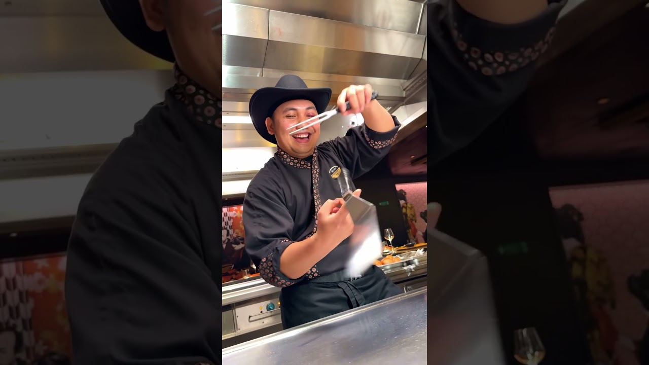 Dinner and a show(down). Texas, discover Kaito Teppanyaki on board MSC Seascape this November.