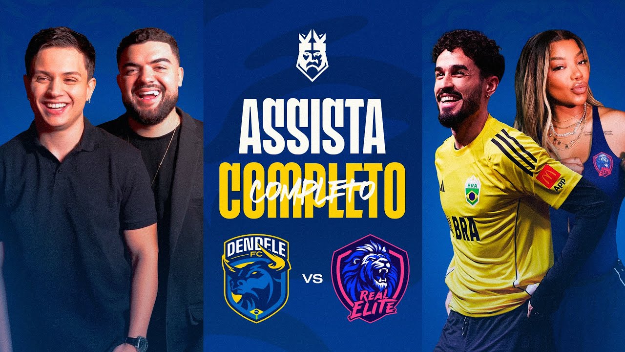 JOGO COMPLETO - Dendele FC x Real Elite (Rodada 9 - Kings League)