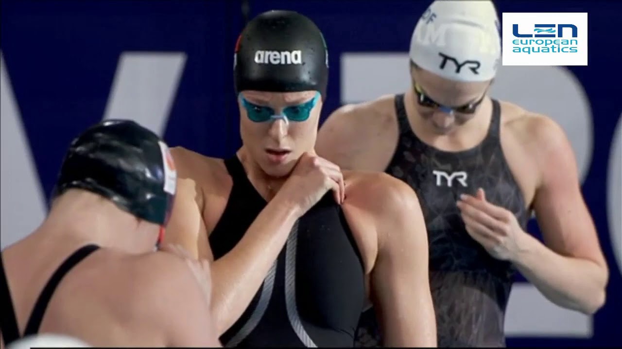 100m Freestyle Women Final - Euro Swimming Champ. Short Course 2019