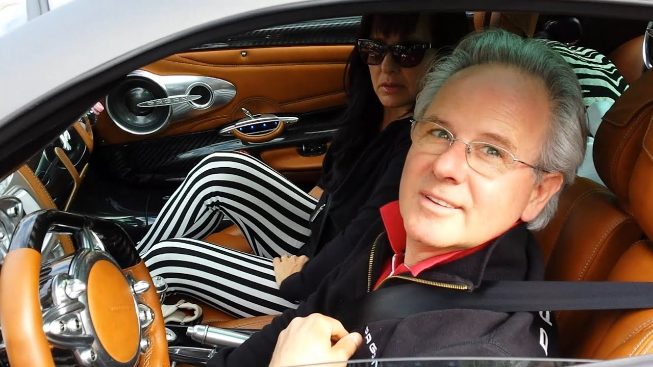 HORACIO PAGANI DRIVES HIS HUAYRA IN MONACO 2014 HQ