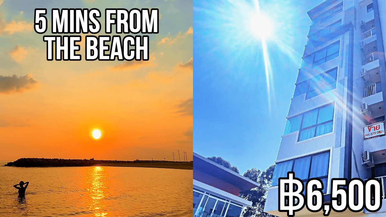 This $200 Per Month Thailand Condo Is 5 Minutes From The Beach!