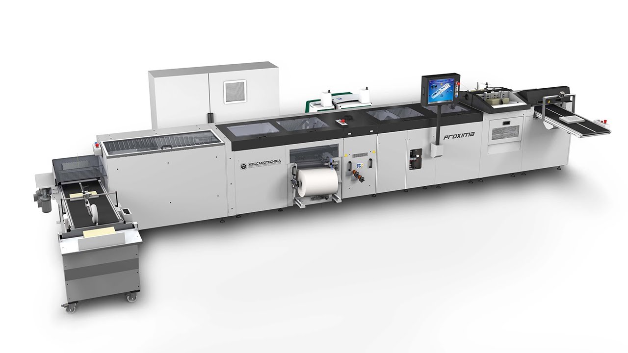 Backgluing and backlining machine - Proxima - Meccanotecnica