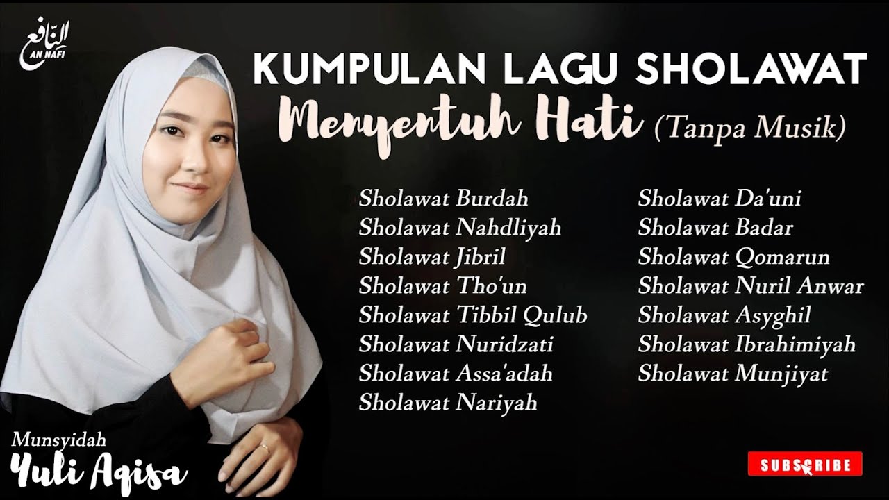 KUMPULAN SHOLAWAT TANPA MUSIK!!! Suaranya bikin hati tenang - An Nafi