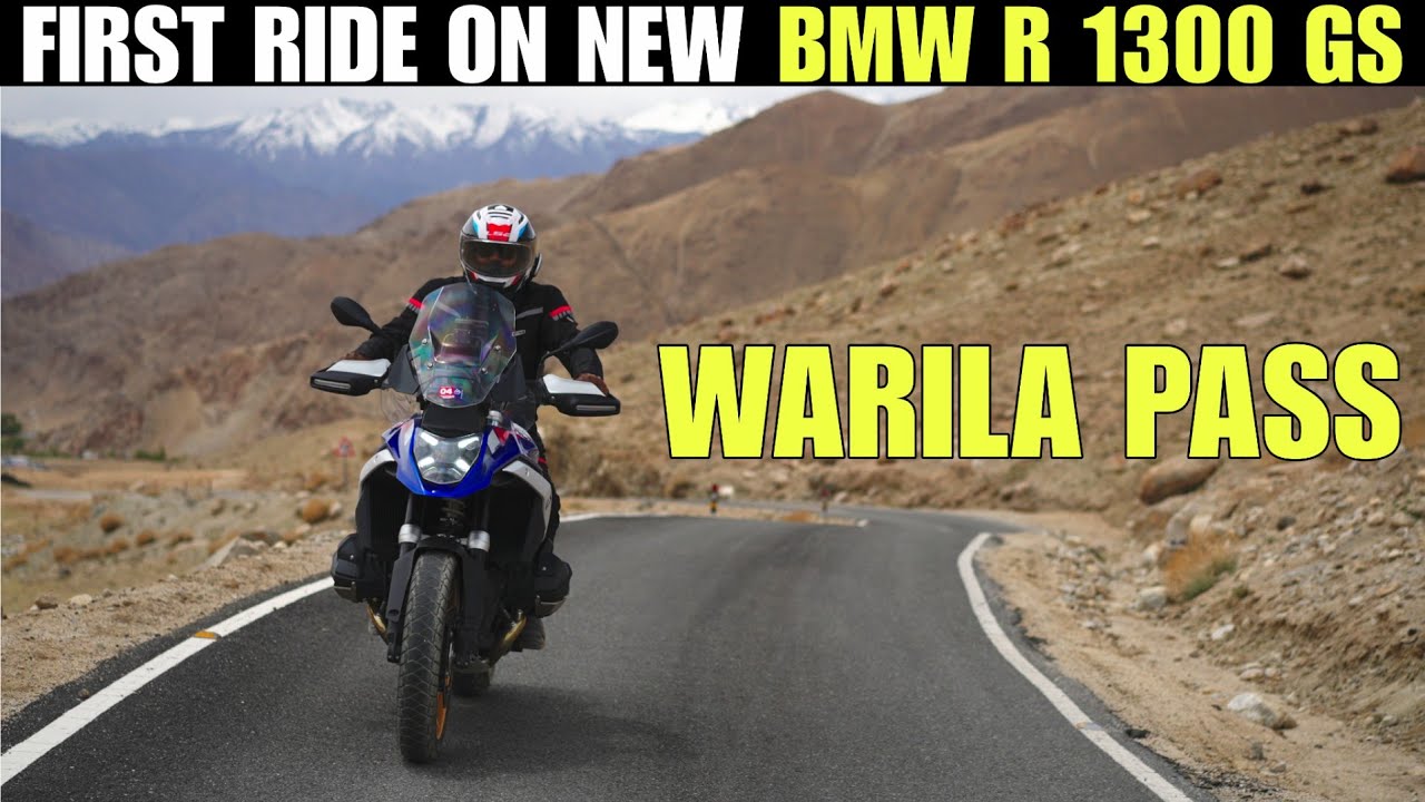 Leh To Wari La Pass (17216 FT) on New BMW R 1300 GS | 150 KMS Ride | Ladakh Ride