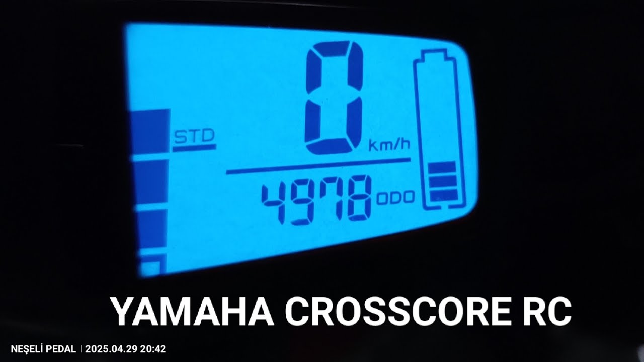 YAMAHA CROSSCORE RC ELEKTRİKLİ BİSİKLET İLE 5000 KM DENEYİM