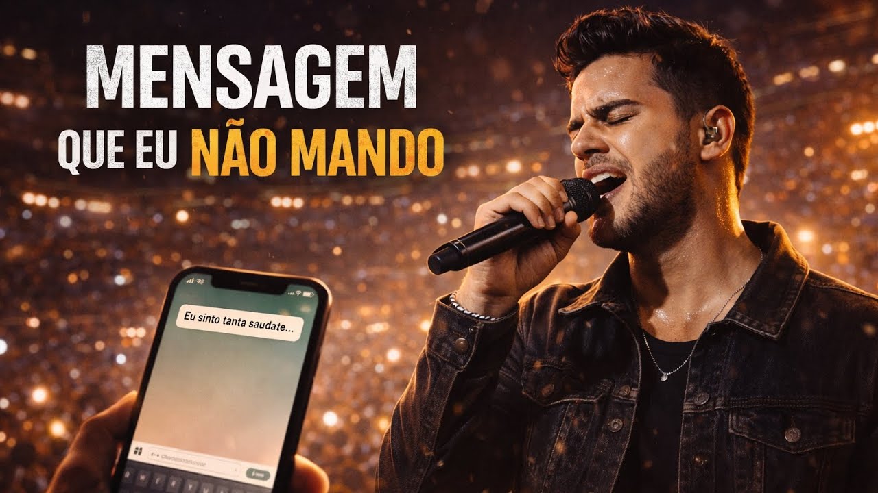 Mensagem Que Eu Não Mando 🍻📱 | Sertanejo Apaixonado 2026 | Música Nova Que Vai Grudar na Cabeça