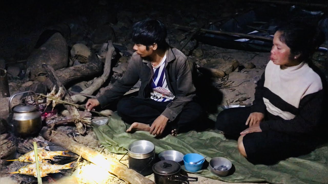 ep.4 หุงข้าวรอบ่าวยับกลับมาแต่หากินแต่ดูสภาพร่างกายคือเป็นแบบนี้??ใส่มองไว้ ต้มย่างปลากินอิ่มนอนอุ่น